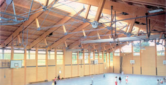 Sporthalle Reichersbeuern Dach